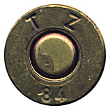 7.62mm NATO Ball  Israel T Z 84 head view.
