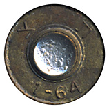 7.62mm NATO Ball  Israel 1-64 ת צ head view.