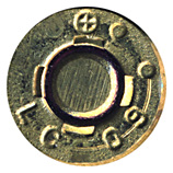 5.56 x 45mm Ball M855A1 United States ⊕ LC 09 [SCAMP 12] head view.