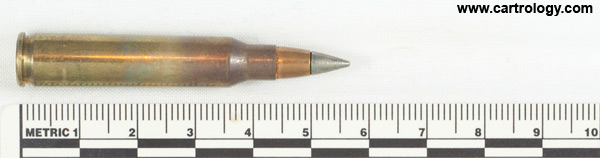 5.56 x 45mm Ball M855A1 United States ⊕ LC 09 [SCAMP 12] profile view.