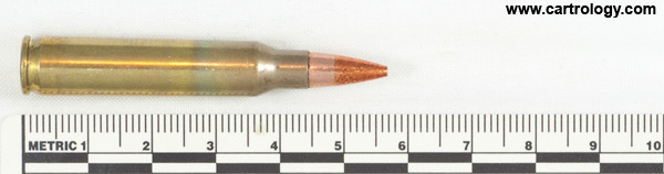 5.56 x 45mm Ball  United States ⊕ WCC 10 profile view.