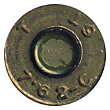 7.62mm NATO Blank  Spain T 67 7.62-C head view.