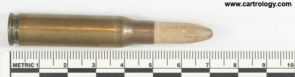 7.62mm NATO Blank  Spain T 67 7.62-C profile view.