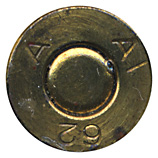 7.62mm NATO Blank  Netherlands AI 62 A head view.