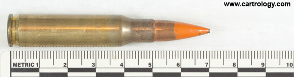 7.62mm NATO Tracer  United States ⊕ RA 69 profile view.