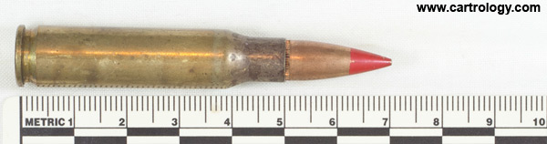 7.62mm NATO Tracer (Overhead Fire)  United States L C 7 6 profile view.