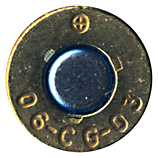 7.62mm NATO Tracer  Sweden ⊕ 06-CG-03 head view.