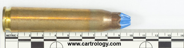 .50 BMG Blank  Austria HP * 12.7mm * profile view.