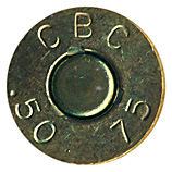 .50 BMG Ball  Brazil CBC .50 75 head view.