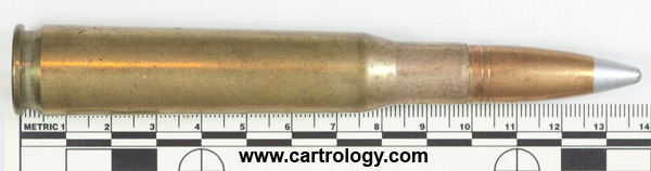 .50 BMG API Hard Core  Netherlands A EMZ 78 .50 profile view.