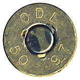 .50 BMG Ball (Reduced Range)  New Zealand ODL .50 97 head view.