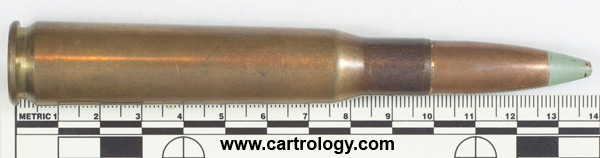 .50 BMG MP NM140 Norway 12,7x99 SB 84 profile view.