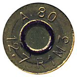 .50 BMG Ball R1M3 South Africa A 80 12.7 R1M3 head view.