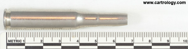 7.62mm NATO Shot  Argentina F.M."F.L.B.-" -66-7,62 profile view.