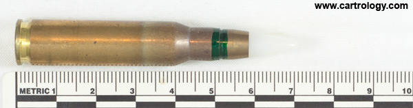 7.62mm NATO Ball (Reduced Range)  West Germany ⊕ DAG-67-24 profile view.