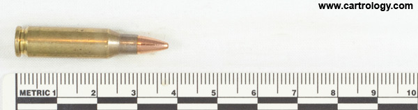 4.6 x 30mm Ball  Italy G.F.L. 4.6x30 profile view.