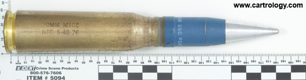 20 x 102mm TP ARES United States  profile view.