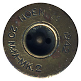 20 x 110mm RB HE  United States NOEN 66 1942 20M.M-MK.2 head view.
