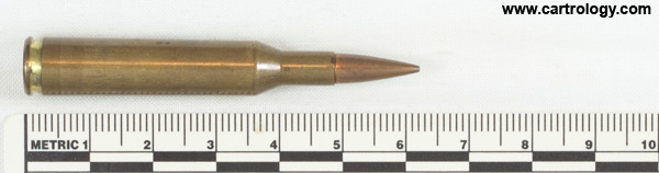 4.85 x 49mm Dummy  United Kingdom RG 78 4.85 profile view.