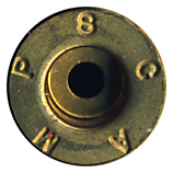 5.56 x 45mm Dummy  United States S C A M P head view.