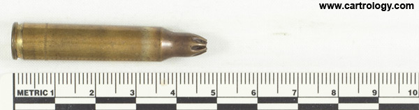 5.56 x 45mm Blank M200 United States L C 8 4 profile view.