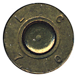 5.56 x 45mm Ball M193 United States L C 7 0 head view.