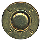 5.56 x 45mm Ball M193 United States L C 7 6 head view.