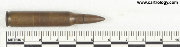5.56 x 45mm Ball M193 United States T W 7 0 profile view.