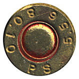5.56 x 45mm Ball  South Korea PS 5.56 80.10 head view.