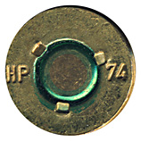 7.62mm NATO Tracer  Austria HP 74 head view.