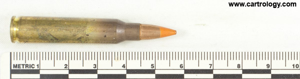 5.56 x 45mm Tracer M856A1 United States ⊕ LC 14 [SCAMP ??] profile view.