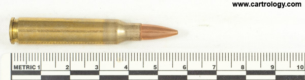 5.56 x 45mm Ball MK 262 MOD 1 United States W C C 0 3 profile view.