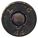 .50 BMG Blank M1 United States L C 44 head view.