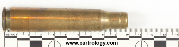 .50 BMG Blank M1 United States S L 42 profile view.
