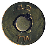 .50 BMG Blank M1 United States 42 TW head view.