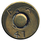 .50 BMG AP T1E9 United States F A 41 head view.