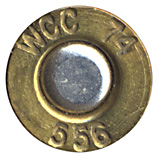 6 x 45mm Brunswick Ball  United States WCC 74 556 head view.