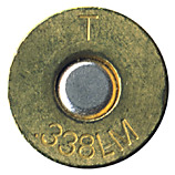 .338 Lapua Magnum Blank  Switzerland T .338LM head view.