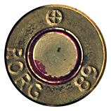 5.56 x 45mm Ball L2A2 United Kingdom ⊕ RORG 89 head view.