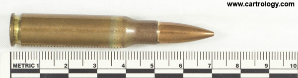 7.62mm NATO Ball  United States F A 50 profile view.