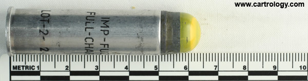 14.5 x 51mm Subcaliber Spotter  West Germany 14.5 x 51 DAG (on primer) SINOXID profile view.