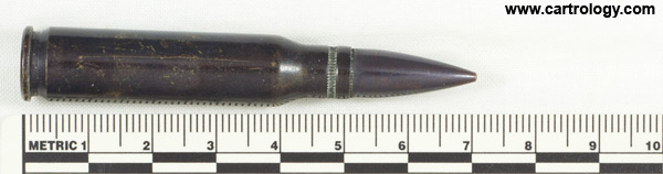 7.62mm NATO Inert M172 United States ⊕ LC 76 profile view.