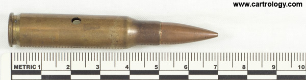 7.62mm NATO Dummy T70E4 United States F A 53 profile view.