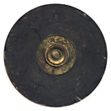 25 x 163mm Type 96 Fired  Japan (anchor) (on primer assembly) (anchor) 0 (Japanese character) head view.