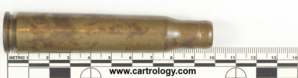 .50 BMG Blank M1 United States CAL 50 FA 39 profile view.
