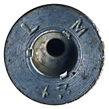 .50 BMG Dummy M2 United States L M 43 head view.