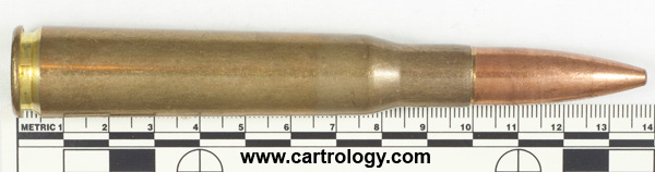 .50 BMG Ball M1A3 South Africa 86 13 profile view.