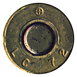 7.62mm NATO Tracer M62 United States ⊕ LC 72 head view.