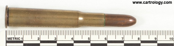 .30-40 Krag Proof  United States W.R.A. 30 profile view.