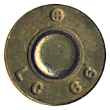7.62mm NATO Ball M80 United States ⊕ LC 66 head view.